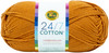 3 Pack - Lion Brand 24/7 Cotton Yarn-Amber - 761-186 - 023032079127