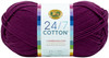 3 Pack - Lion Brand 24/7 Cotton Yarn-Beets - 761-146 - 023032079066