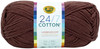 3 Pack - Lion Brand 24/7 Cotton Yarn-Coffee Beans - 761-125 - 023032079134
