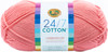 3 Pack - Lion Brand 24/7 Cotton Yarn-Pink - 761-101 - 023032015743