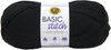 3 Pack - Lion Brand Basic Stitch Anti-Pilling Yarn-Black - 202-153 - 023032035710