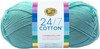 3 Pack - Lion Brand 24/7 Cotton Yarn-Aqua - 761-102 - 023032015750