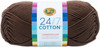 3 Pack - Lion Brand 24/7 Cotton Yarn-Cafe Au Lait - 761-126 - 023032017471