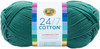 3 Pack - Lion Brand 24/7 Cotton Yarn-Jade - 761-178 - 023032016320