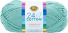 3 Pack - Lion Brand 24/7 Cotton Yarn-Succulent - 761-116 - 023032061573