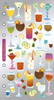 6 Pack - Sticko Stickers-Cocktails - SPPC01