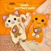 3 Pack - Bucilla Purrfect Pair Felties Embroidery Kit-Purrect Pair - 5A003SYR-1HPBQ