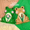 3 Pack - Bucilla Perfect Pair Felties Embroidery Kit-Pond Pals - 5A003SYT-1HPBT