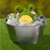 3 Pack - Bucilla Amigurumi Cuddler Crochet Kit -Fergus the Frog - 5A003SYY-1HPBW