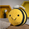3 Pack - Bucilla Amigurumi Cuddler Crochet Kit -Beatrice the Bee - 5A003SYW-1HPBX