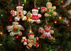 Bucilla Felt Ornaments Applique Kit Set Of 6-Dressed Up Gingerbread - 89644E