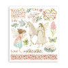 Stamperia Rub-On Selection 8x9 - 6/Pkg-Wonderland - 5A003R6B-1HMT7