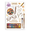 Stamperia A5 Washi Pad 8/Pkg-All Around - 5A003R6S-1HMT9
