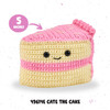 Bucilla Amigurumi Kit-5" - Cake Slice - 5A002CSY-1GG9V