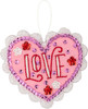 Bucilla Felt Ornaments Applique Kit Set Of 4-Heartfelt Treasures - 5A002K2H-1GLKG - 046109897455