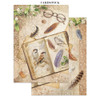 Stamperia Junk Journal Stickers, Cut-outs & Backgrounds-All Around - 5A003R77-1HMVP