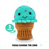 3 Pack - Bucilla Amigurumi Kit-5" - Ice Cream Cone - 5A002CSX-1GG9Y