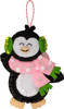 Bucilla Felt Ornaments Applique Kit Set Of 4-Santa Sweets - 5A0021SG-1G4P8