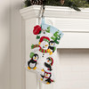 Bucilla Felt Stocking Applique Kit 18" Long-Snowy Snuggles - 5A0021SF-1G4PD