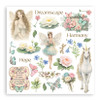 Stamperia Assortment Rub-On 6.1"x6.1" - 6/Pkg-Wonderland - 5A003R6N-1HMTV