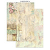 Stamperia Junk Journal Stickers, Cut-outs & Backgrounds-Wonderland - 5A003R69-1HMTW