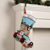 Bucilla Felt Stocking Applique Kit 18" Long-Holiday Speedway - 5A002LWD-1GNKP