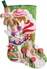 Bucilla Felt Stocking Applique Kit 18" Long-Sugarland Fairy - 86714