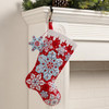 Bucilla Felt Stocking Applique Kit 18" Long-Frosty Flurries - 5A002K2C-1GLKL