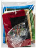 Bucilla Felt Stocking Applique Kit 18" Long-Snowman & Puppies - 86900E