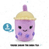 3 Pack - Bucilla Amigurumi Kit-5" - Boba Tea - 5A002CT8-1GGB0
