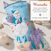 Bucilla Felt Stocking Applique Kit 18" Long-Santa's Sea Life - 5A002YG6-1GZ9Y