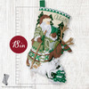 Bucilla Felt Stocking Applique Kit 18" Long-Nordic Noel - 5A002HRT-1GK9Z