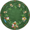 Bucilla Felt Tree Skirt Applique Kit 43" Round-Lodge Santa - 86954E