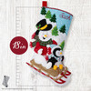 Bucilla Felt Stocking Applique Kit 18" Long-Arctic Joyride - 5A002HRP-1GKB2