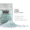 Plaid Fragment Effects Glass Chips 6oz-Clear - 5A002B43-1GDKB