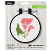 Bucilla Stamped Embroidery Kit W/3" Plastic Hoop-Delicate Lily - 5A002HRB-1GKC2 - 046109495484