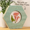 Bucilla Stamped Embroidery Kit W/3" Plastic Hoop-Delicate Lily - 5A002HRB-1GKC2