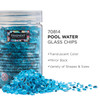 Plaid Fragment Effects Glass Chips 6oz-Pool Water - 5A002B43-1GDKH