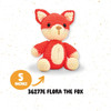 3 Pack - Bucilla Amigurumi Kit - Flora The Fox-4"X5.5"X4" - 5A003GJD-1HBL8