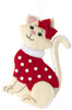 Bucilla Felt Ornaments Applique Kit Set Of 6-Cats In Ugly Sweaters - 89381E