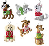 Bucilla Felt Ornaments Applique Kit Set Of 6-Dogs In Ugly Sweaters - 89295E