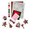 Bucilla Felt Ornament Applique Kits Set of 6-Christmas Treat Classic - 5A003T2D-1HPH5 - 046109898223
