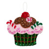 Bucilla Felt Ornament Applique Kits Set of 6-Christmas Treat Classic - 5A003T2D-1HPH5