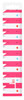 Prym Love Ruler 8"-Pink - 60120
