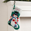 Bucilla Felt Stocking Applique Kit 18" Long-Wintertime Buddies - 5A003G3G-1H9XT