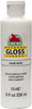 Apple Barrel Gloss Acrylic Paint 8oz-White - AB8-20408 - 028995204081