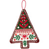 Bucilla Felt Ornaments Applique Kit Set Of 6-Santa's Nordic Set - 5A003G3J-1H9XY