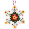 Bucilla Felt Ornaments Applique Kit Set Of 6-Santa's Nordic Set - 5A003G3J-1H9XY