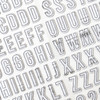 Vicki Boutin Mixed Media Thickers Stickers 142/Pkg-Alpha - VB030514