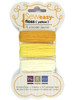 We R Sew Easy Solid 6-Strand Floss 8.7yd 3/Pkg-Yellow - SEF-71064 - 633356710646